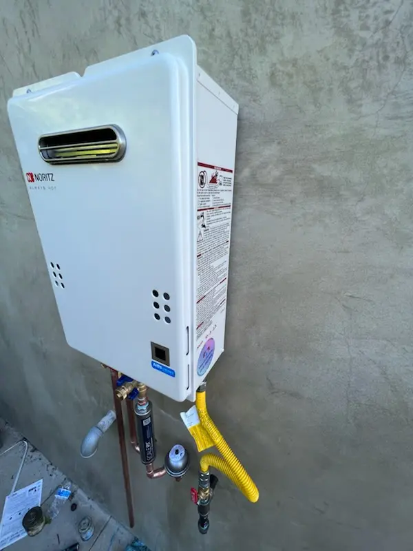 Tankless water heater installation for West Hazleton homes